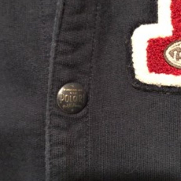 Ralph Lauren Polo Vintage Varsity Letterman Jacket Extra Small - Picture 7 of 12